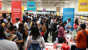 limpeza, auxiliar, vaga, Akki, trabalho, emprego, contratação, organização