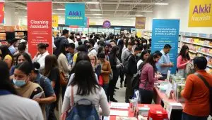 limpeza, auxiliar, vaga, Akki, trabalho, emprego, contratação, organização